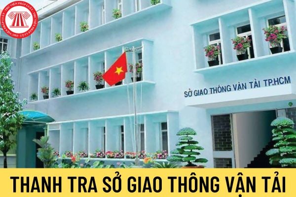 Thanh tra Sở Giao thông vận tải