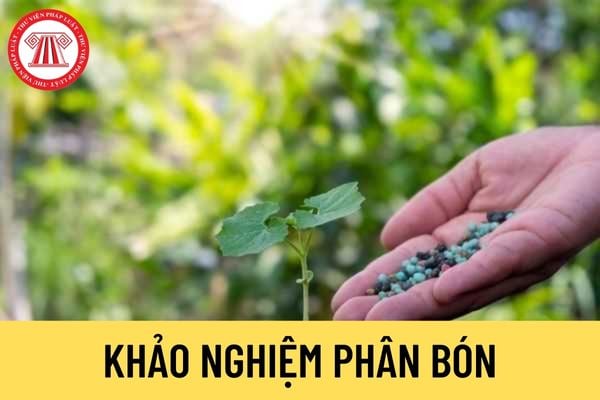 Khảo nghiệm phân bón