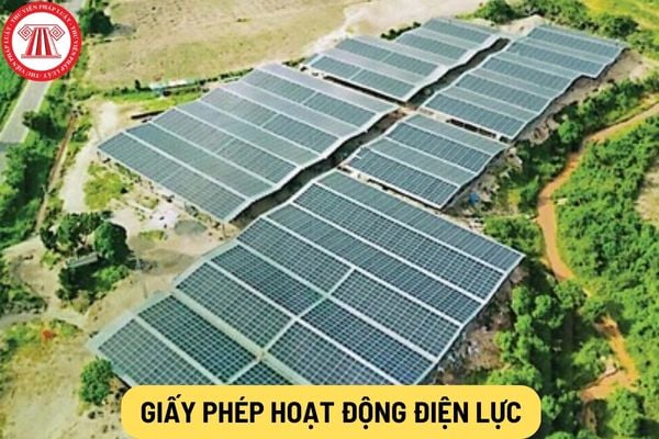 Giấy phép hoạt động điện lực