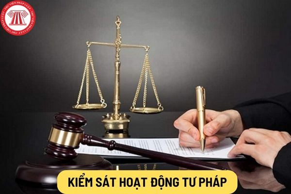 Kiểm sát hoạt động tư pháp