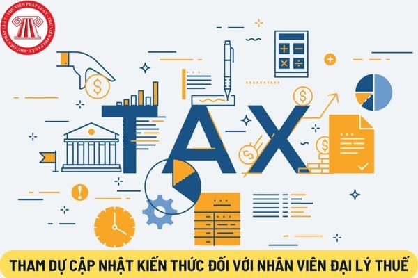 Tham dự cập nhật kiến thức đối với nhân viên đại lý thuế