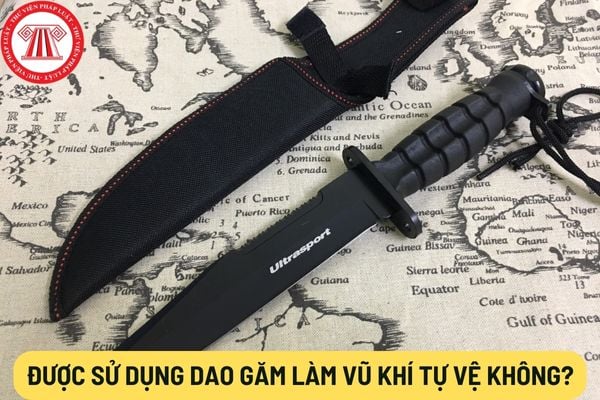 Được sử dụng dao găm làm vũ khí tự vệ không?