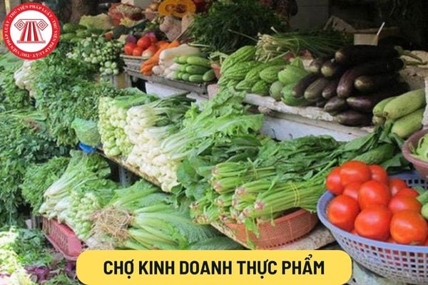 Chợ kinh doanh thực phẩm