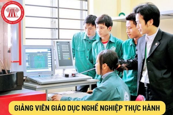 Giảng viên giáo dục nghề nghiệp thực hành