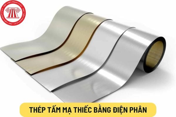 Thép tấm mạ thiếc bằng điện phân