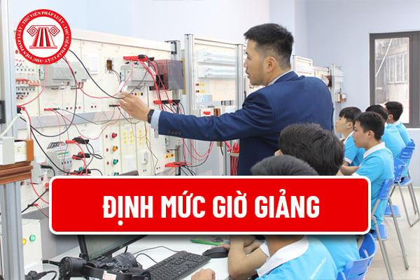 Định mức giờ giảng