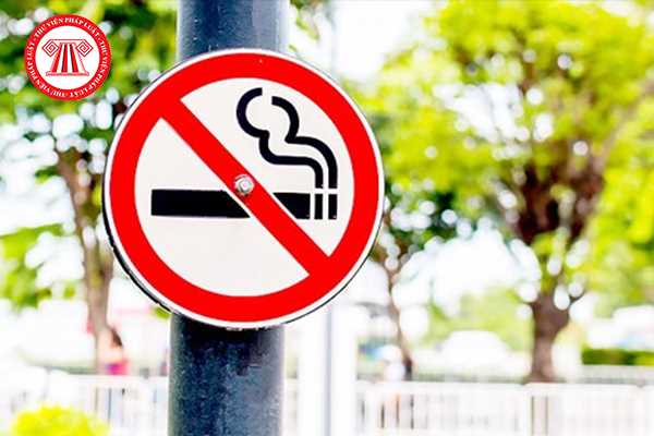 Địa điểm cấm hút thuốc lá