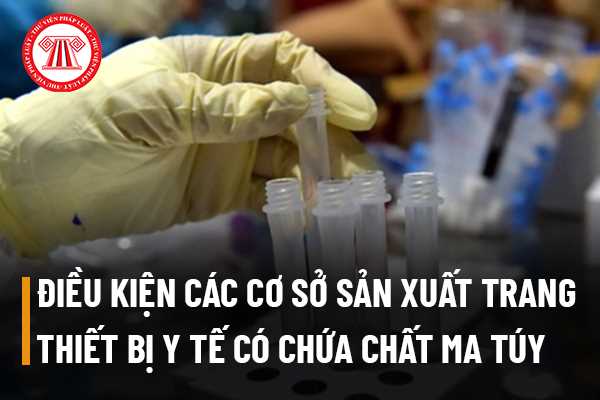 Cơ sở sản xuất trang thiết bị y tế 