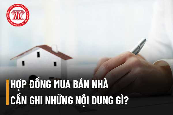 Chứng thực hợp đồng mua bán nhà