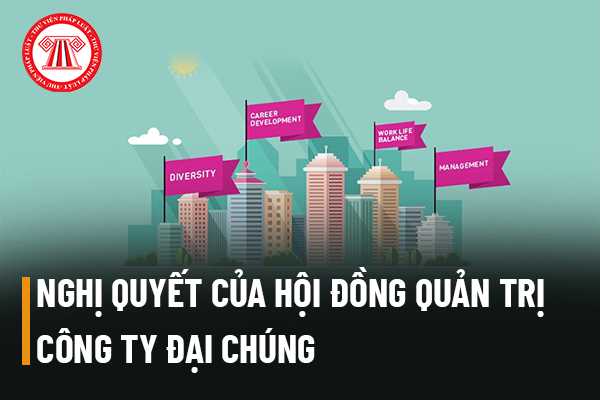 Nghị quyết của Hội đồng quản trị công ty đại chúng