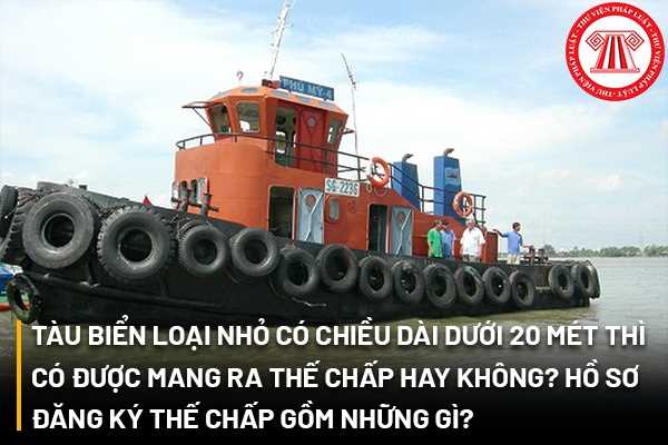 Tàu biển loại nhỏ có chiều dài dưới 20 mét thì có được mang ra thế chấp hay không? 