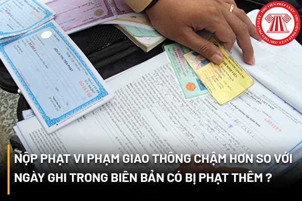 Nộp phạt vi phạm giao thông