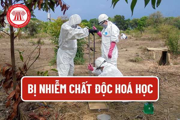 Bị nhiễm chất độc hóa học 