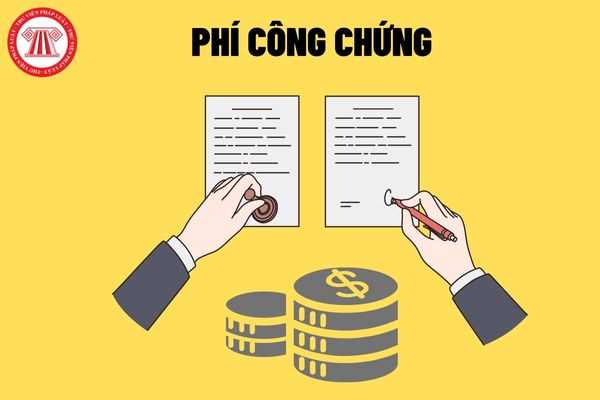  mức phu phí công chứng