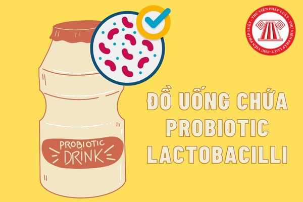 Sản phẩm đồ uống chứa probiotic lactobacilli 