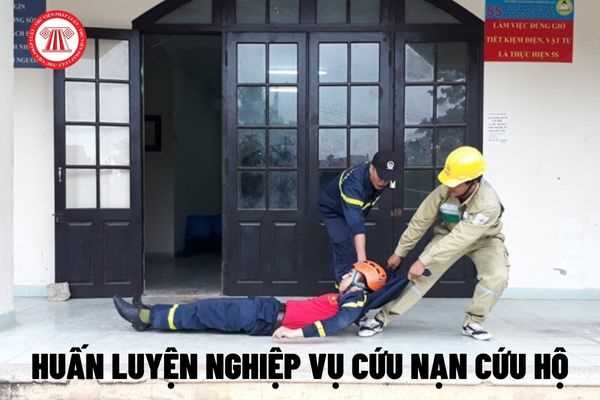 Huấn luyện nghiệp vụ cứu nạn cứu hộ