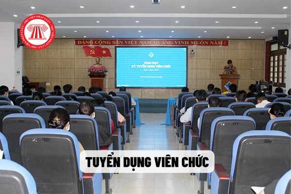 Tuyển dụng viên chức 