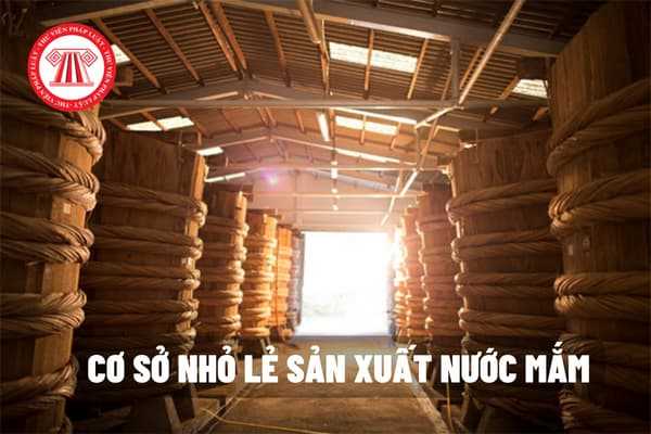 Cơ sở nhỏ lẻ sản xuất nước mắm