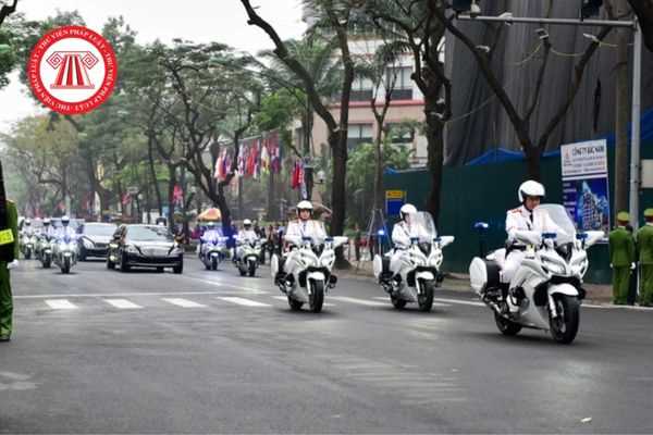 Xe của Nguyên thủ quốc gia sang thăm chính thức Việt Nam có bao nhiêu mô-tô hộ tống?