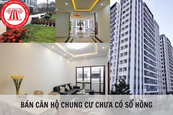 Căn hộ chung cư chưa có sổ hồng thì có thể bán được không?