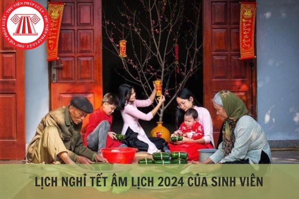 Lịch nghỉ Tết Âm lịch 2024 của sinh viên cả nước?