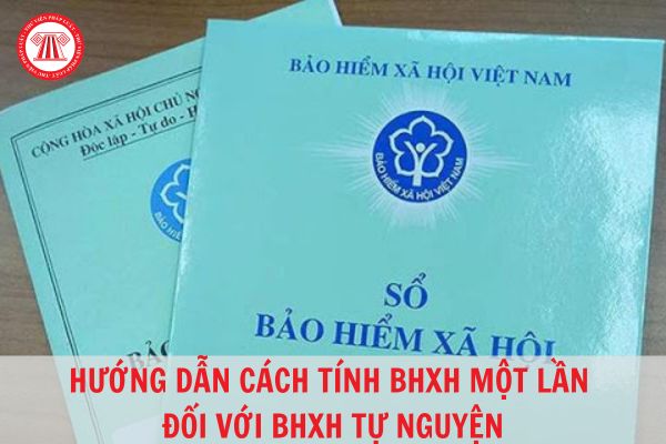 Cách tính bảo hiểm xã hội một lần đối với bảo hiểm xã hội tự nguyện đơn giản, dễ hiểu nhất?