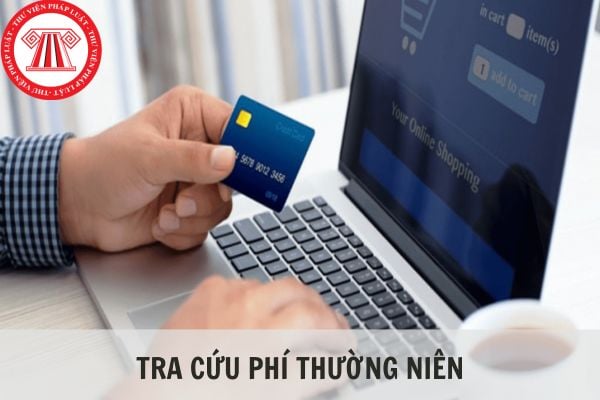 Cách tra cứu phí thường niên của các tài khoản thu phí thường niên?