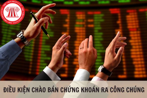 Doanh nghiệp đang nợ tổ chức khác có được chào bán chứng khoán ra công chúng?