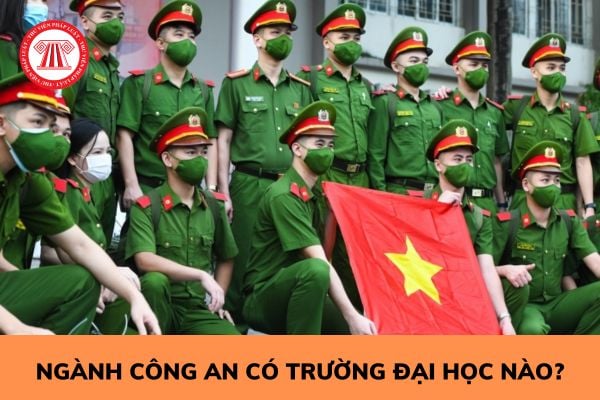 Hiên nay ngành Công an có những trường đại học nào? Điều kiện xét tuyển vào các trường đại học công an mới nhất năm 2023?