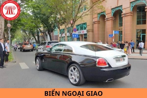 Biển ngoại giao là gì? Ký hiệu biển ngoại giao được quy định như thế nào?