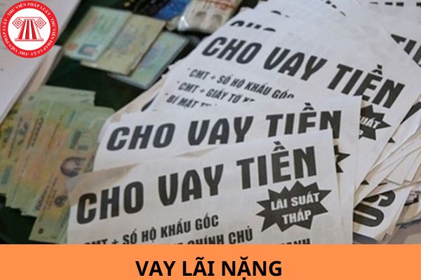 Người phạm tội vay lãi nặng trong giao dịch dân sự thì bị phạt bao nhiêu năm tù?