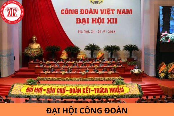 Số lượng đại biểu chính thức dự đại hội công đoàn là bao nhiêu?