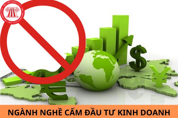 Danh sách ngành nghề cấm đầu tư kinh doanh mới nhất 2024?