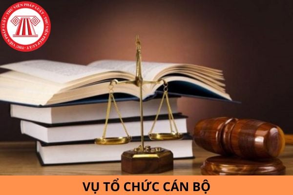 Vụ Tổ chức cán bộ có cơ cấu tổ chức như thế nào?