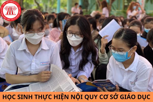 Mẫu bản cam kết học sinh thực hiện nội quy cơ sở giáo dục mới nhất năm 2023?