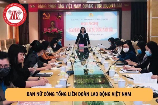 Ban Nữ công Tổng Liên đoàn lao động Việt Nam thực hiện những chức năng gì?