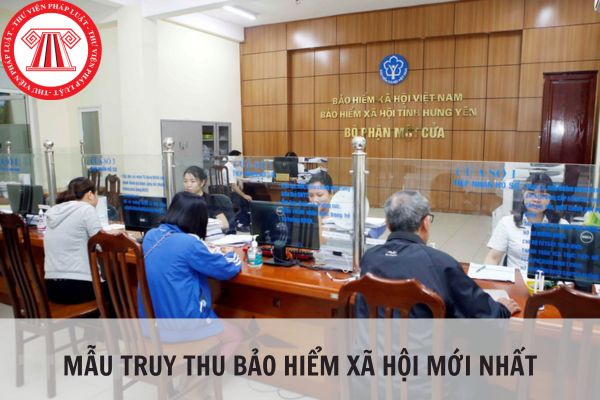 Mẫu truy thu bảo hiểm xã hội mới nhất năm 2024?