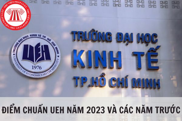 Điểm chuẩn UEH (Đại học Kinh tế TP HCM) năm 2023 và các năm trước?