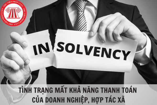 Thế nào là tình trạng của mất khả năng thanh toán của doanh nghiệp, hợp tác xã?