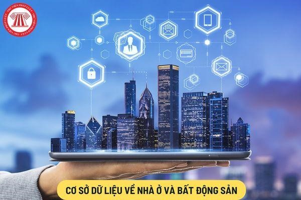 Thông tin trong cơ sở dữ liệu về nhà ở và thị trường bất động sản có giá trị pháp lý như thế nào?