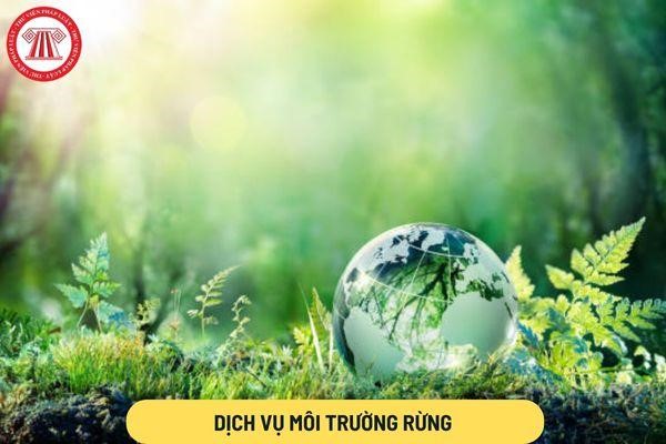 Mức chi trả tiền dịch vụ môi trường rừng đối với cơ sở sản xuất công nghiệp có sử dụng nước từ nguồn nước là bao nhiêu?