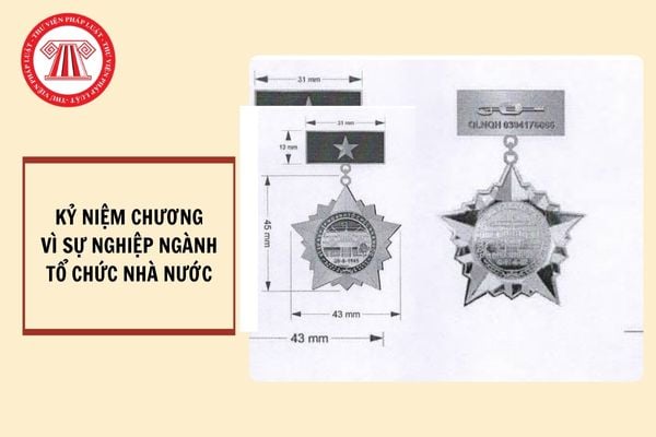 Kỷ niệm chương Vì sự nghiệp ngành Tổ chức nhà nước là gì? Đối tượng xét tặng Kỷ niệm chương Vì sự nghiệp ngành Tổ chức nhà nước từ 15/02/2025?