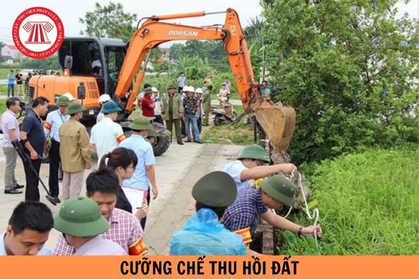 Hướng dẫn trình tự, thủ tục thực hiện quyết định cưỡng chế thu hồi đất?