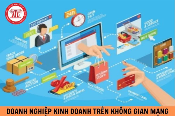 Doanh nghiệp kinh doanh trên không gian mạng cung cấp dịch vụ liên tục cho người tiêu dùng những thông tin nào?