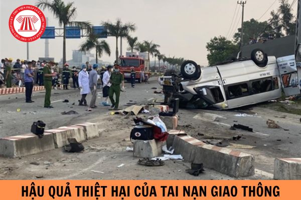 Hậu quả thiệt hại của tai nạn giao thông bao gồm những chỉ tiêu thống kê nào?