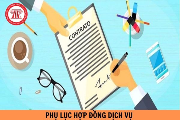 Mẫu phụ lục hợp đồng dịch vụ năm 2024 mới nhất?