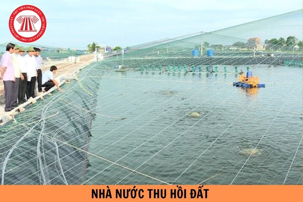 Khi Nhà nước thu hồi đất mà gây thiệt hại đối với vật nuôi là thủy sản mà không thể di chuyển thì được bồi thường thiệt hại thế nào?