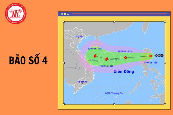 Bão số 4 vào đâu năm 2024? Ứng phó với áp thấp nhiệt đới gần Biển Đông của Bộ NN&PTNT chỉ đạo như thế nào?