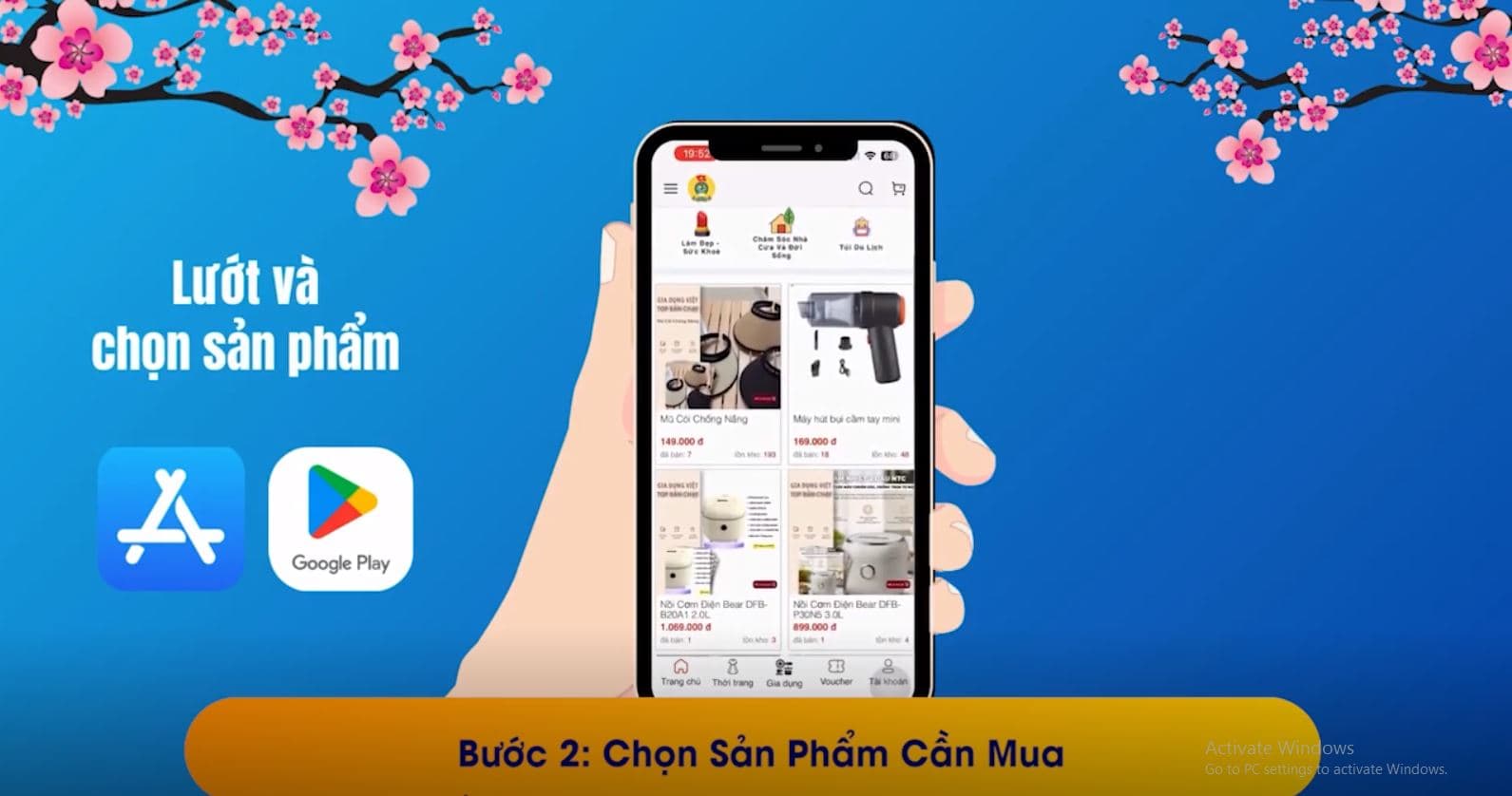 Chọn sản phẩm cần mua