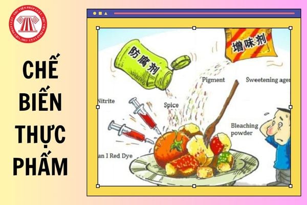 Sử dụng hóa chất không có thời hạn sử dụng để chế biến thực phẩm bị xử phạt bao nhiêu?